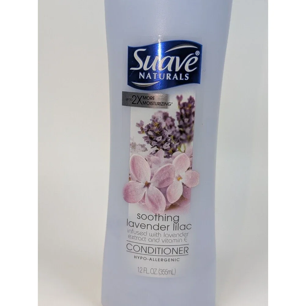 Suave Naturals Soothing Lavender Lilac Conditioner 12 oz Vintage Discontinued